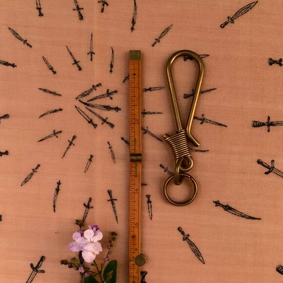 The Best Made Co. Brass Fish Hook Key Ring - Picture 8 of 10